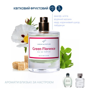 Парфумированная вода Avenue des Parfums, Green Florence, 50 мл.